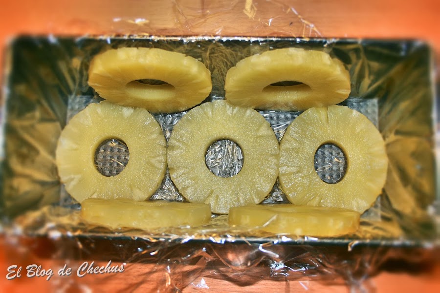 Postres, Semi frio de piña, El Blog de Chechus