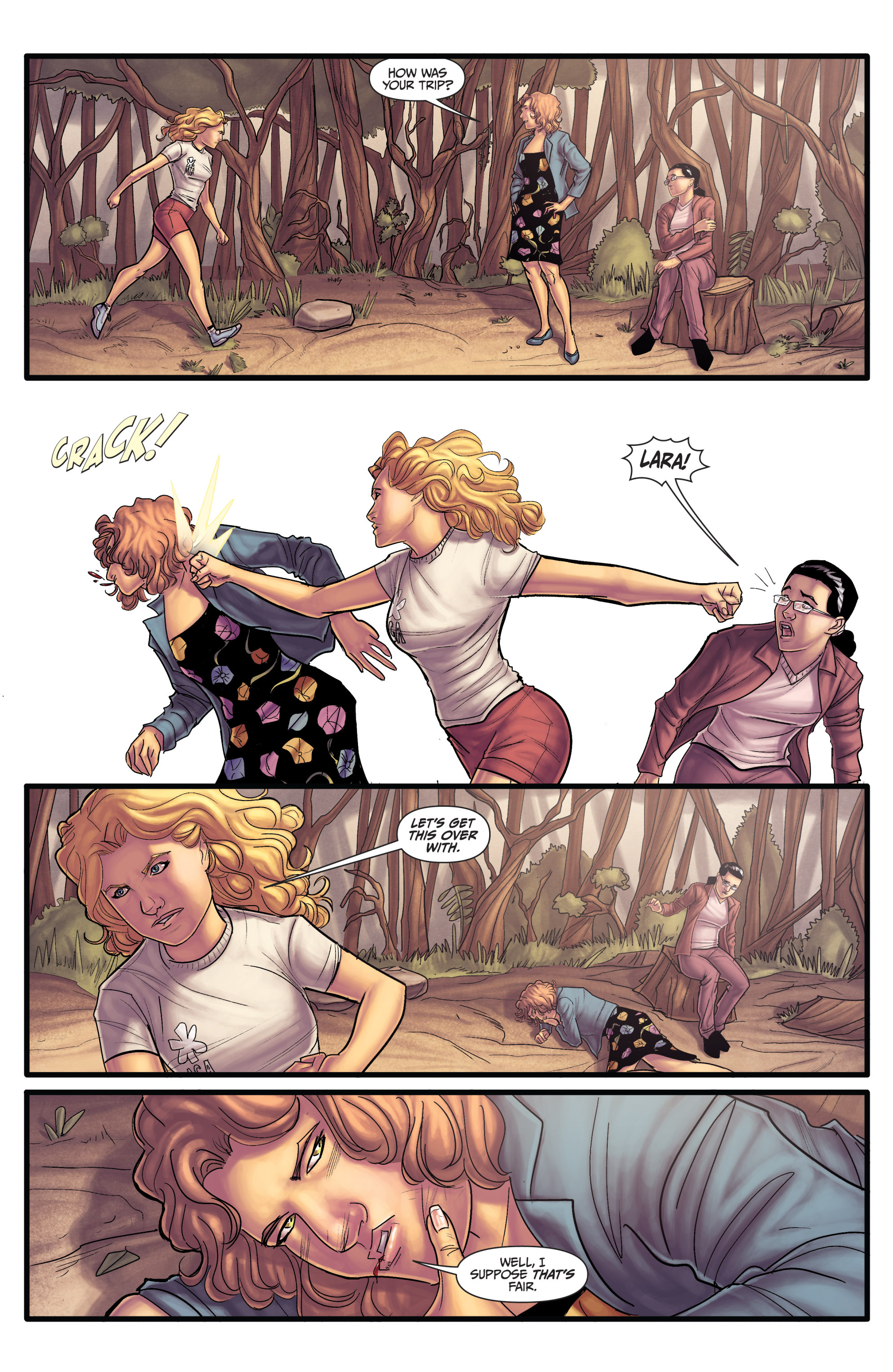 Read online Morning Glories comic -  Issue #27 - 5
