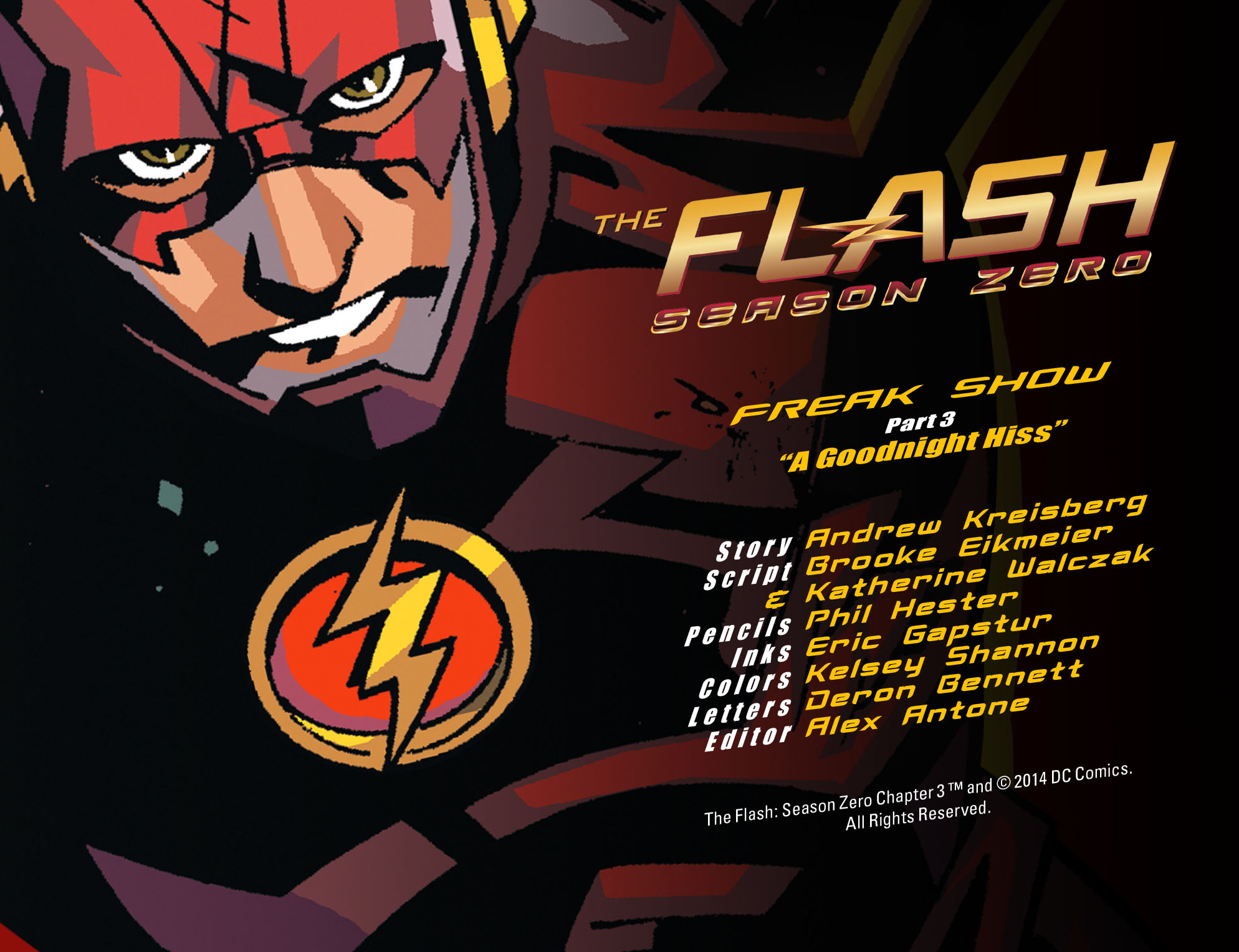 Read online The Flash: Season Zero [I] comic -  Issue #3 - 2