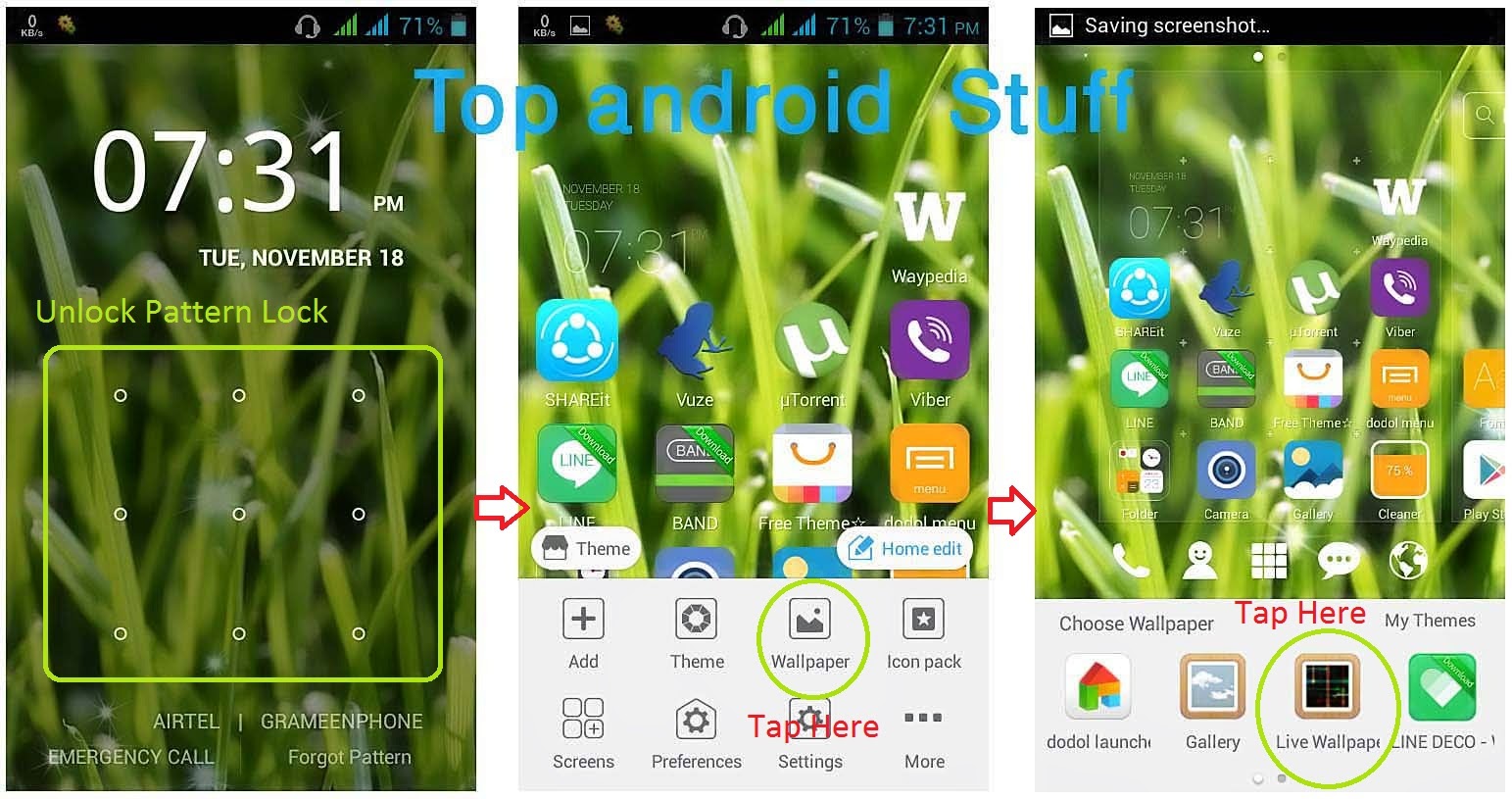 wallpaper settings android