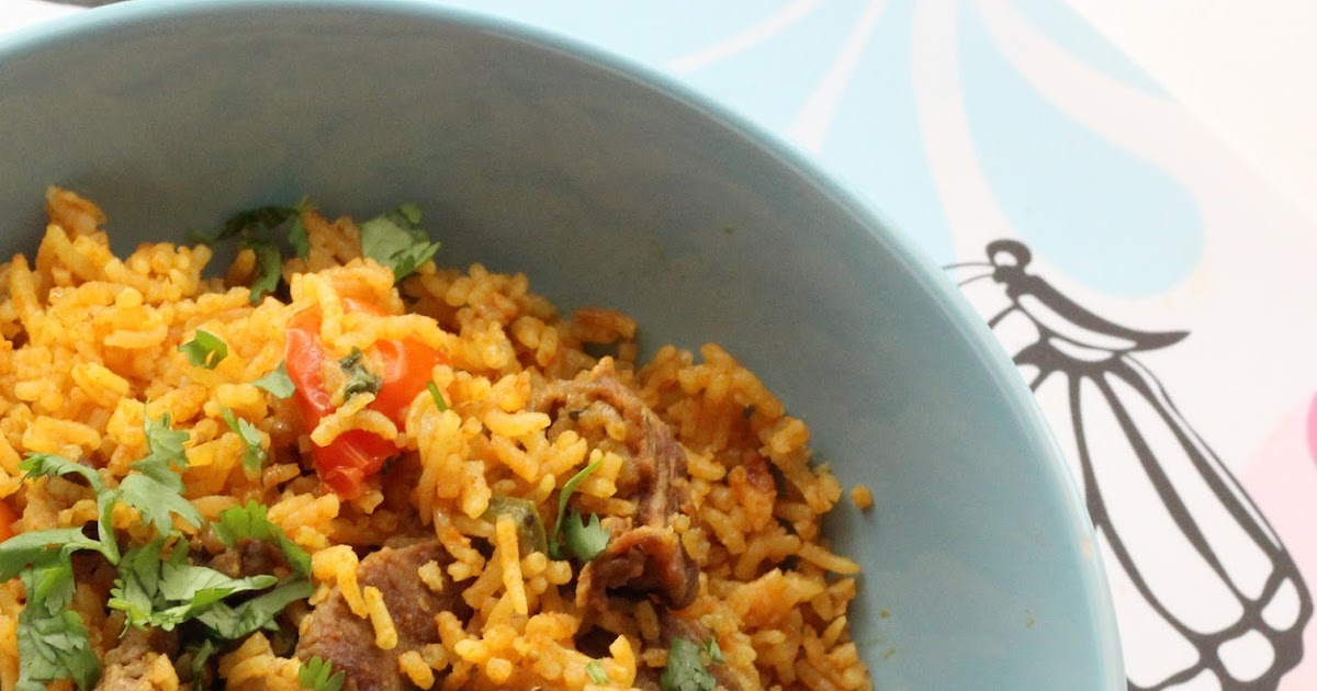 Phong Hong Bakes and Cooks! Jamaican Beef Pilaf