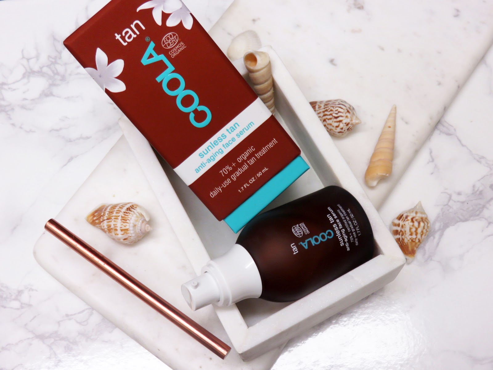  Review COOLA Organic Sunless Tan AntiAging Serum PRETTY IS MY