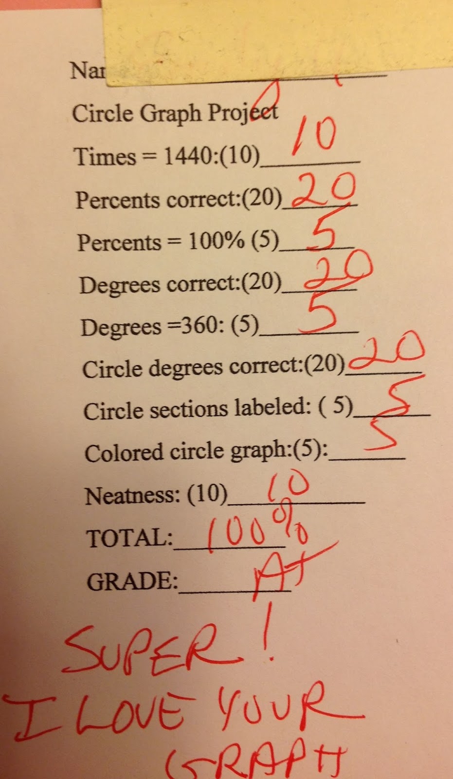 Equation Freak Too good to throw away Circle Graph Project