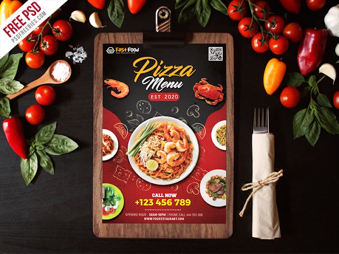 Restaurant Food Menu Free PSD