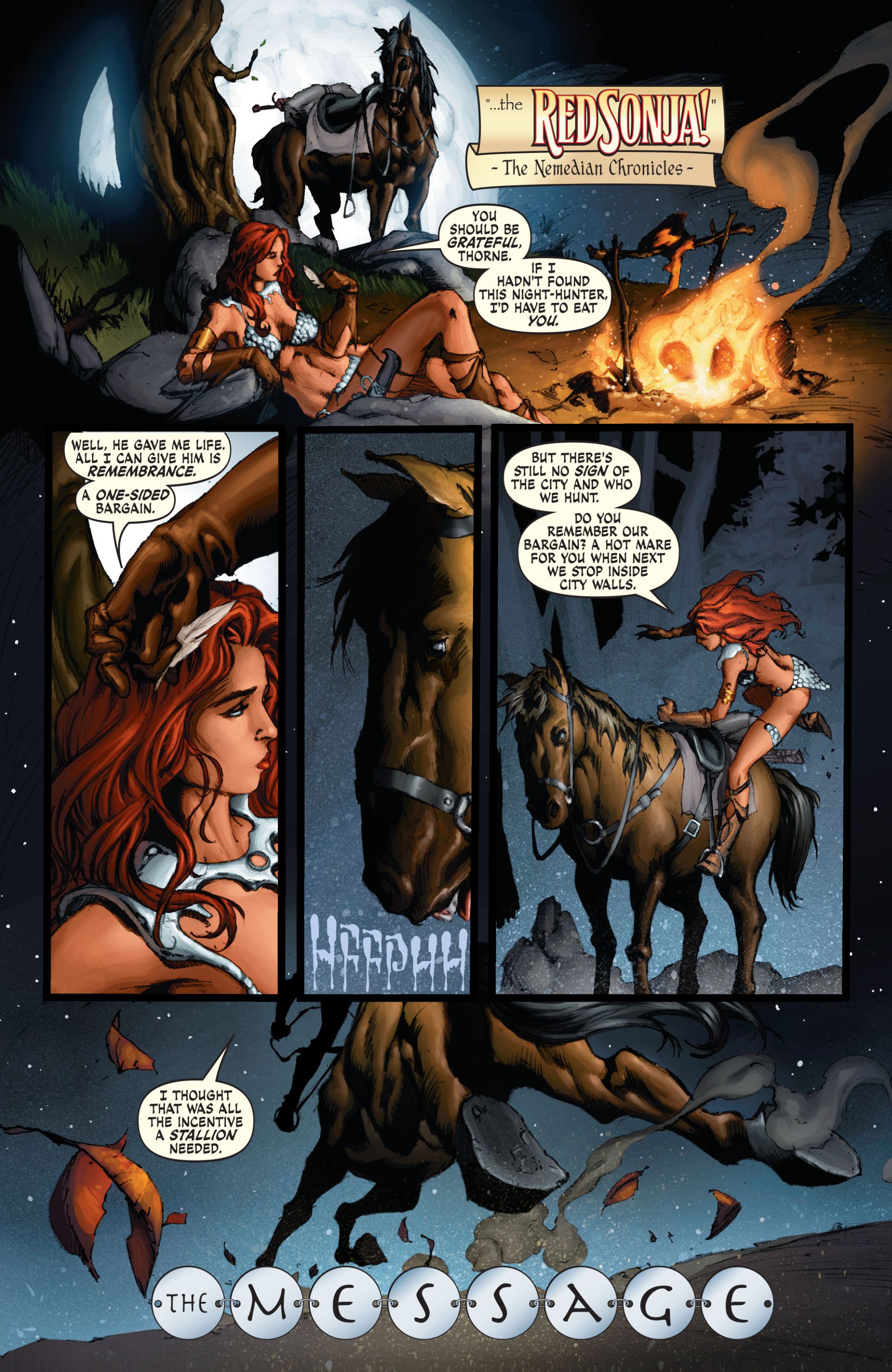 Read online Red Sonja (2005) comic -  Issue #1 - 4