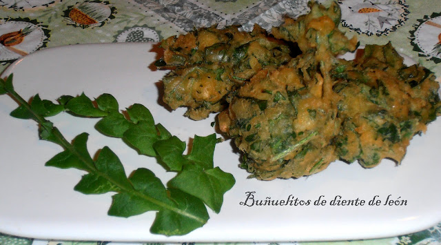 ~~ Coquetas o rolas de queixal de vella ~ Buñuelitos de diente de león ~~