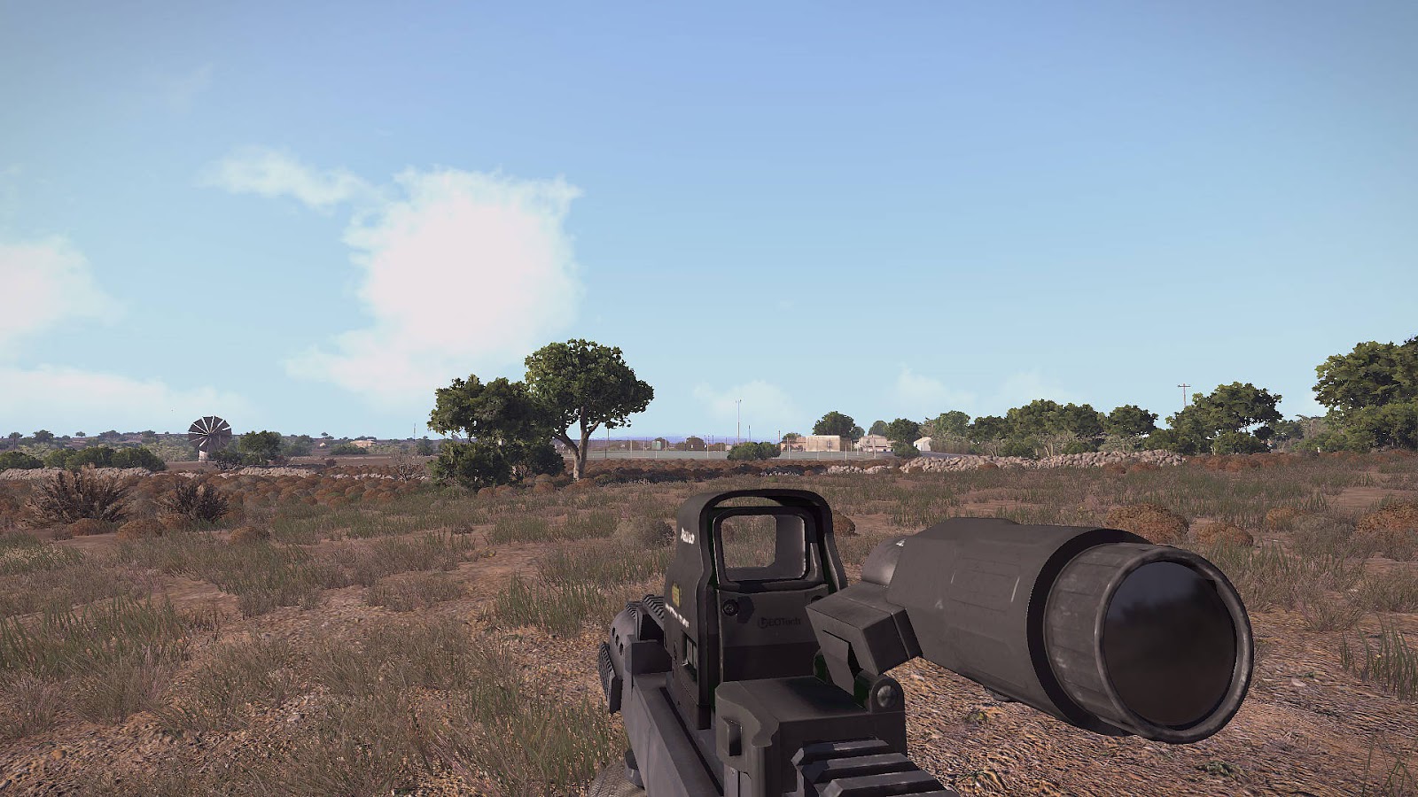 戦車や装備がある Arma 3 用ドイツ連邦軍 MOD で新 Eotech HHS2 を作業中 弱者の日記^^ Arma 3 MODと