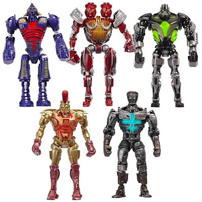 Resultado de imagem para Gigantes de Aço: o fabricante de brinquedos divulgou todos os seus robôs pugilistas.