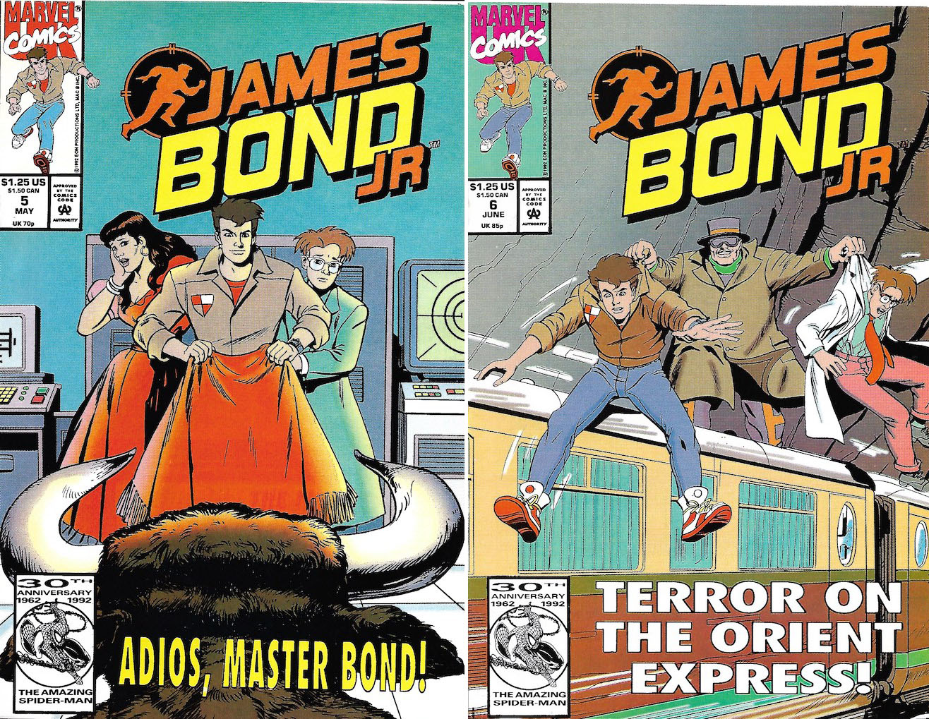 The Book Bond: JAMES BOND JR. Marvel Comics