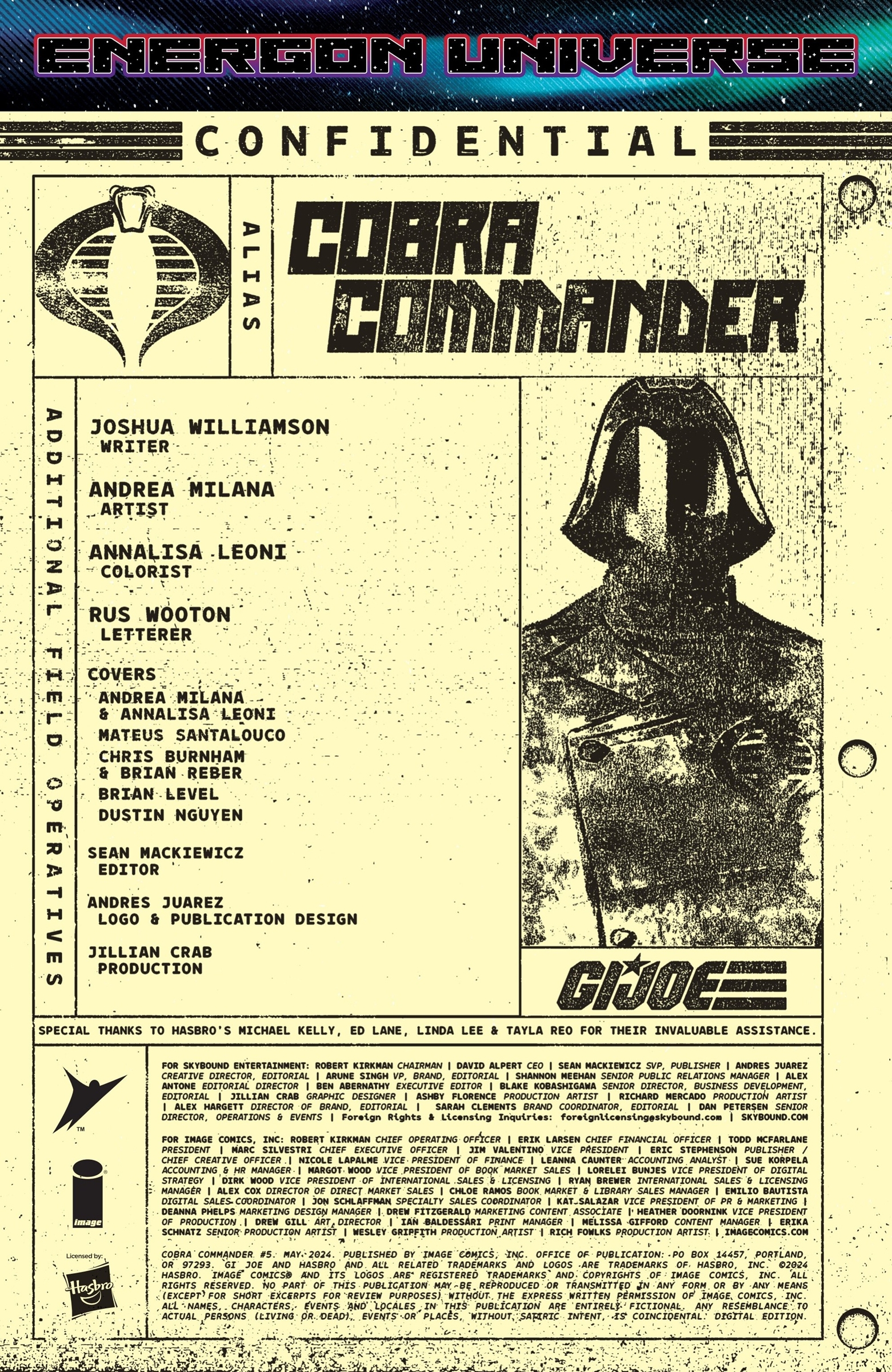 Cobra Commander (RAH) chapter 5 page 3
