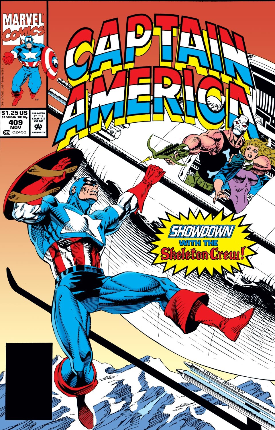 Read online Captain America (1968) comic -  Issue #409 - 1