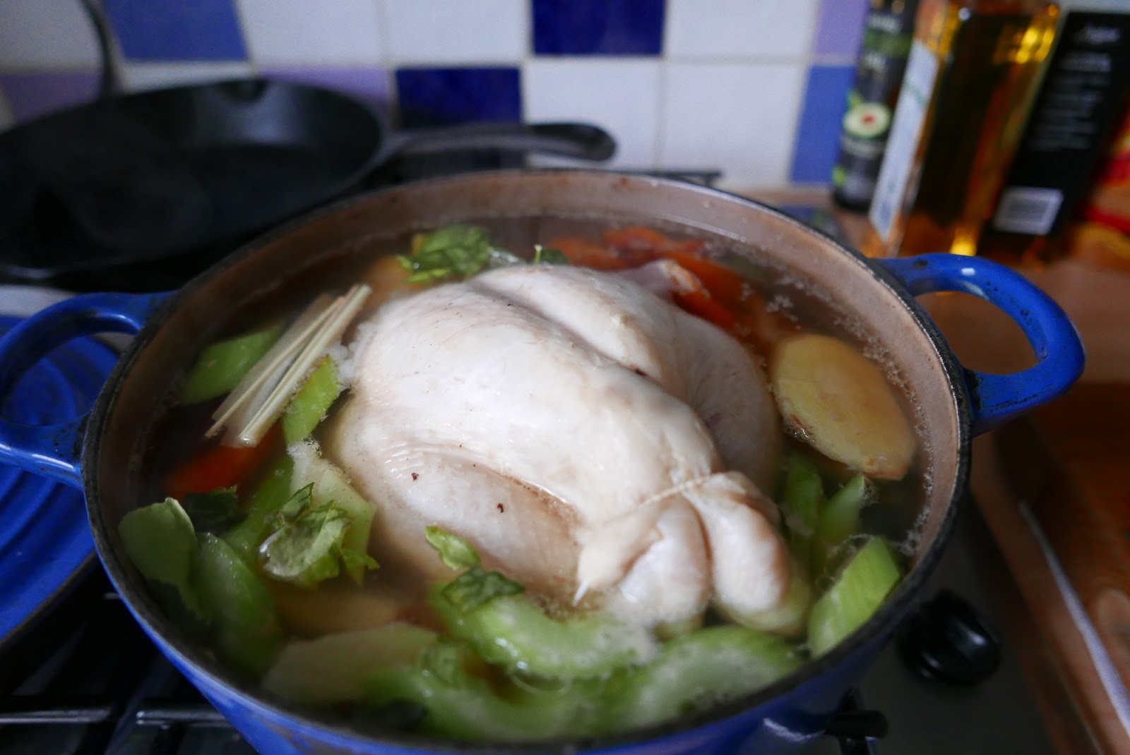 Four seasons. Jewish penicillin from Jamie Oliver.