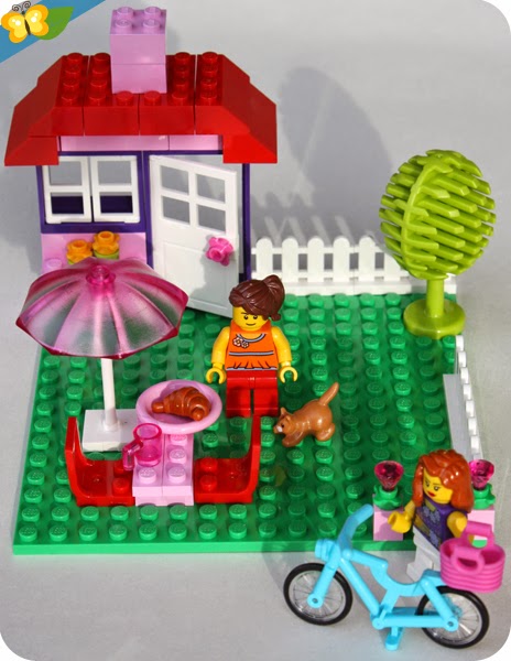 La valise de construction fille - LEGO Juniors® (easy to build) n°10660 