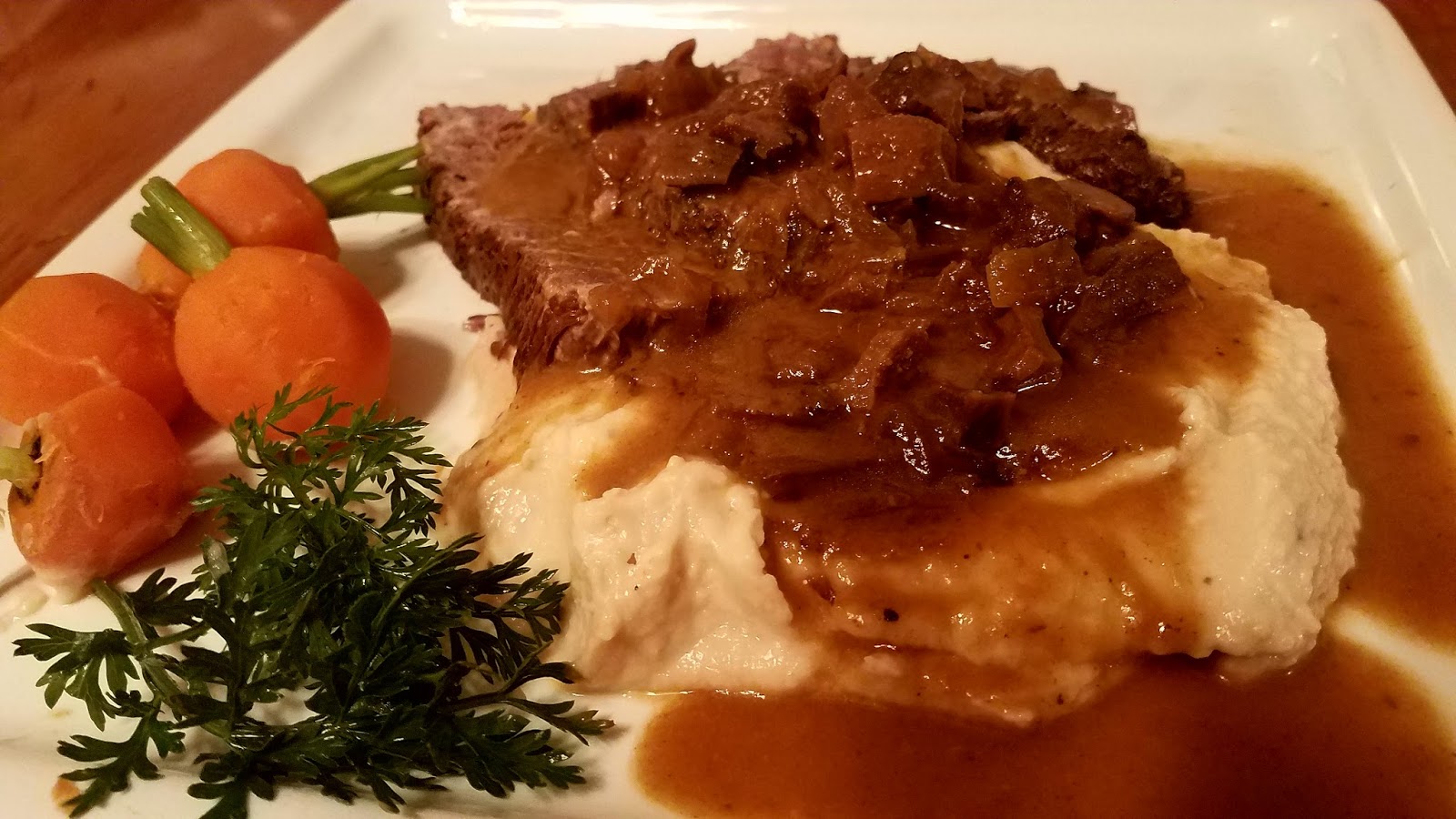 Pinot and Porcini Pot Roast (Instant Pot recipe