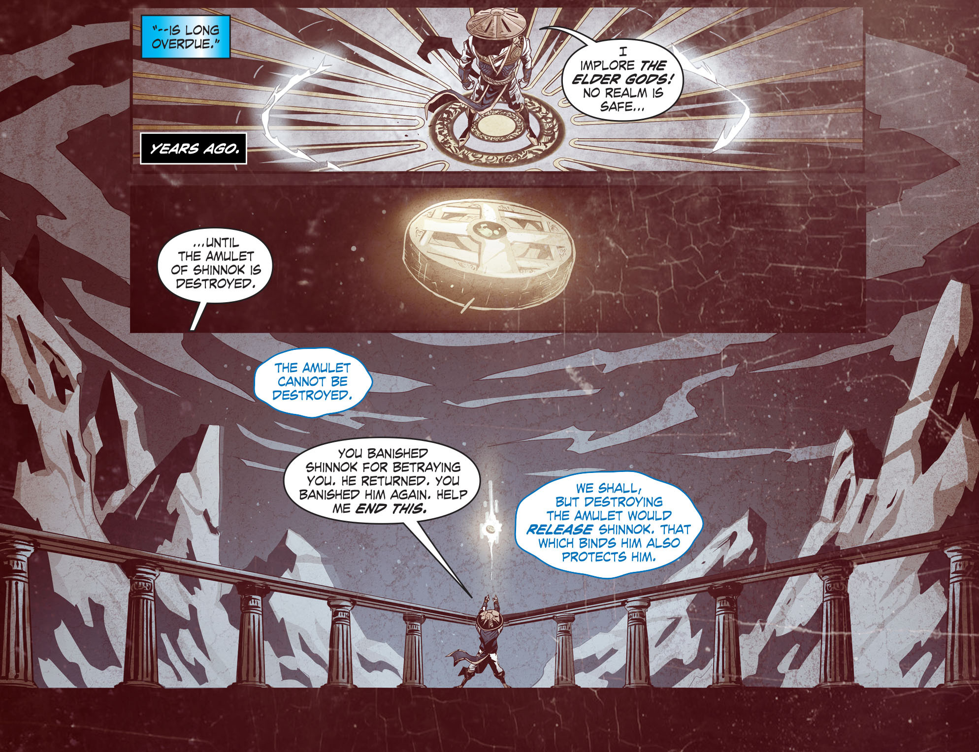 Read online Mortal Kombat X [I] comic -  Issue #11 - 10