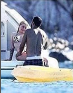 1a4 Iggy Azalea and French Montana pictured kissing on a yacht in Mexico.