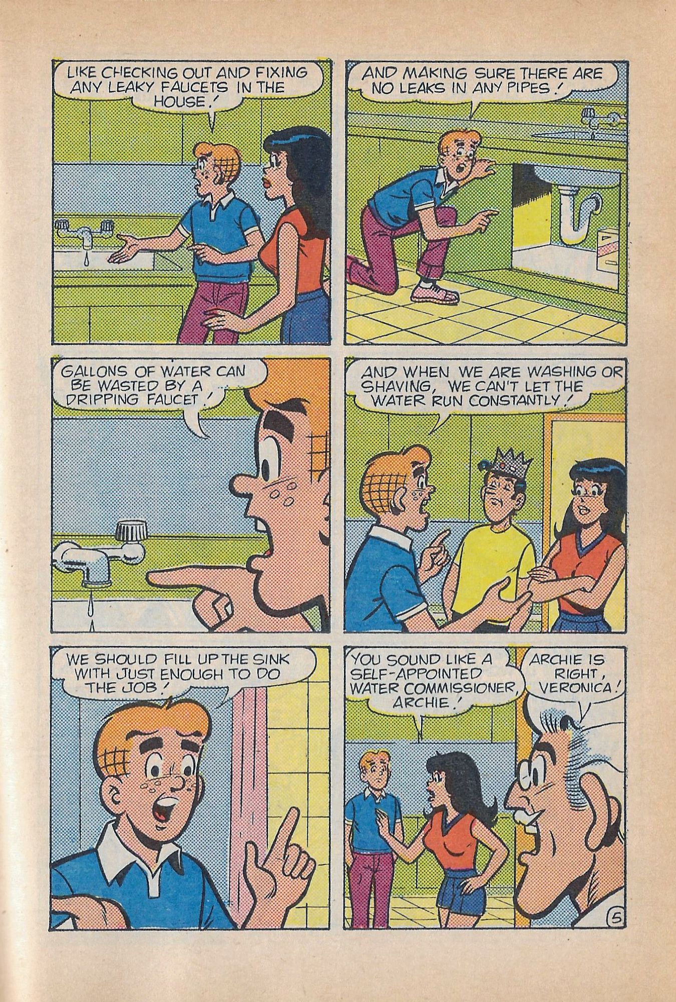 Read online Jughead Jones Comics Digest comic -  Issue #58 - 103