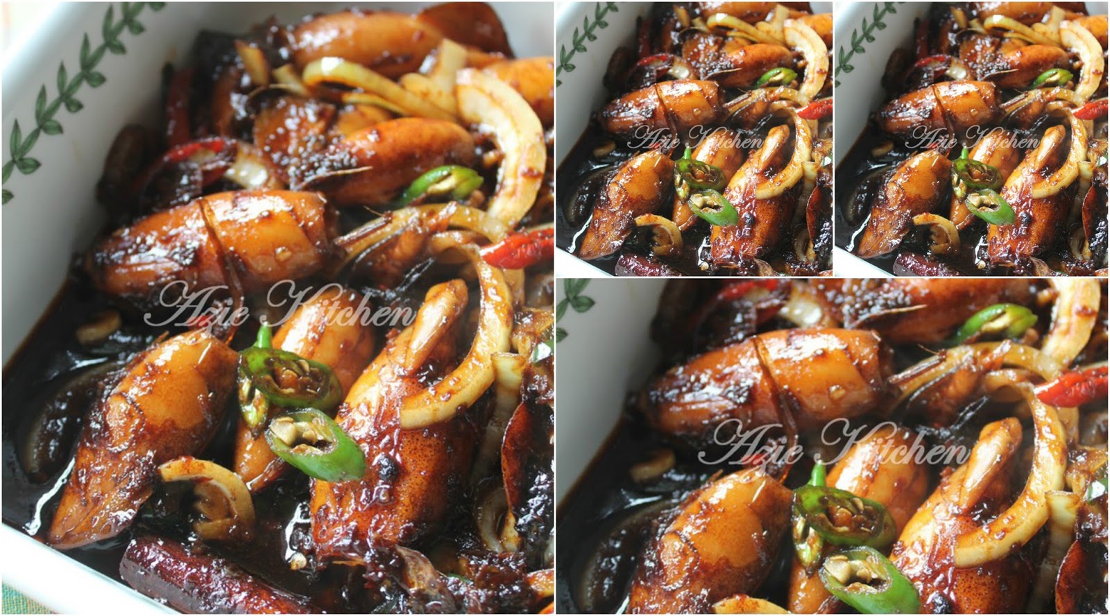 Sotong Masak Kicap Pedas By Azie Kitchen