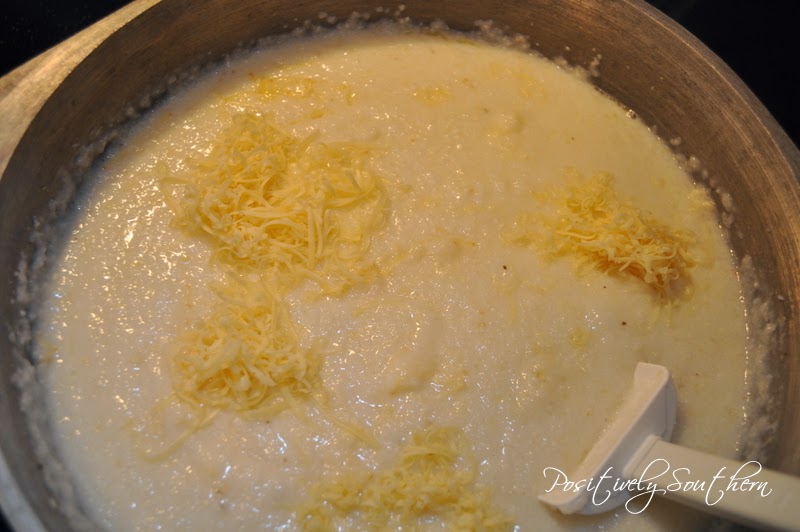 A Southern Delicacy Smoked Gouda Grits Positively Southern