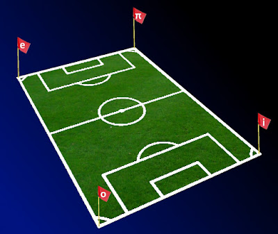Los Topólogos Anónimos han pintado todos los banderines del terreno de juego. Los Topólogos Anónimos han pintado todos los banderines del terreno de juego.