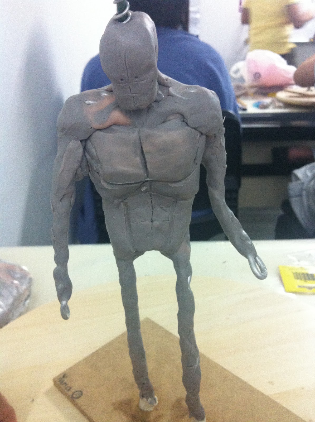Elliyana's Game Design Blog! Clay Sculpting Done by Yours Truly