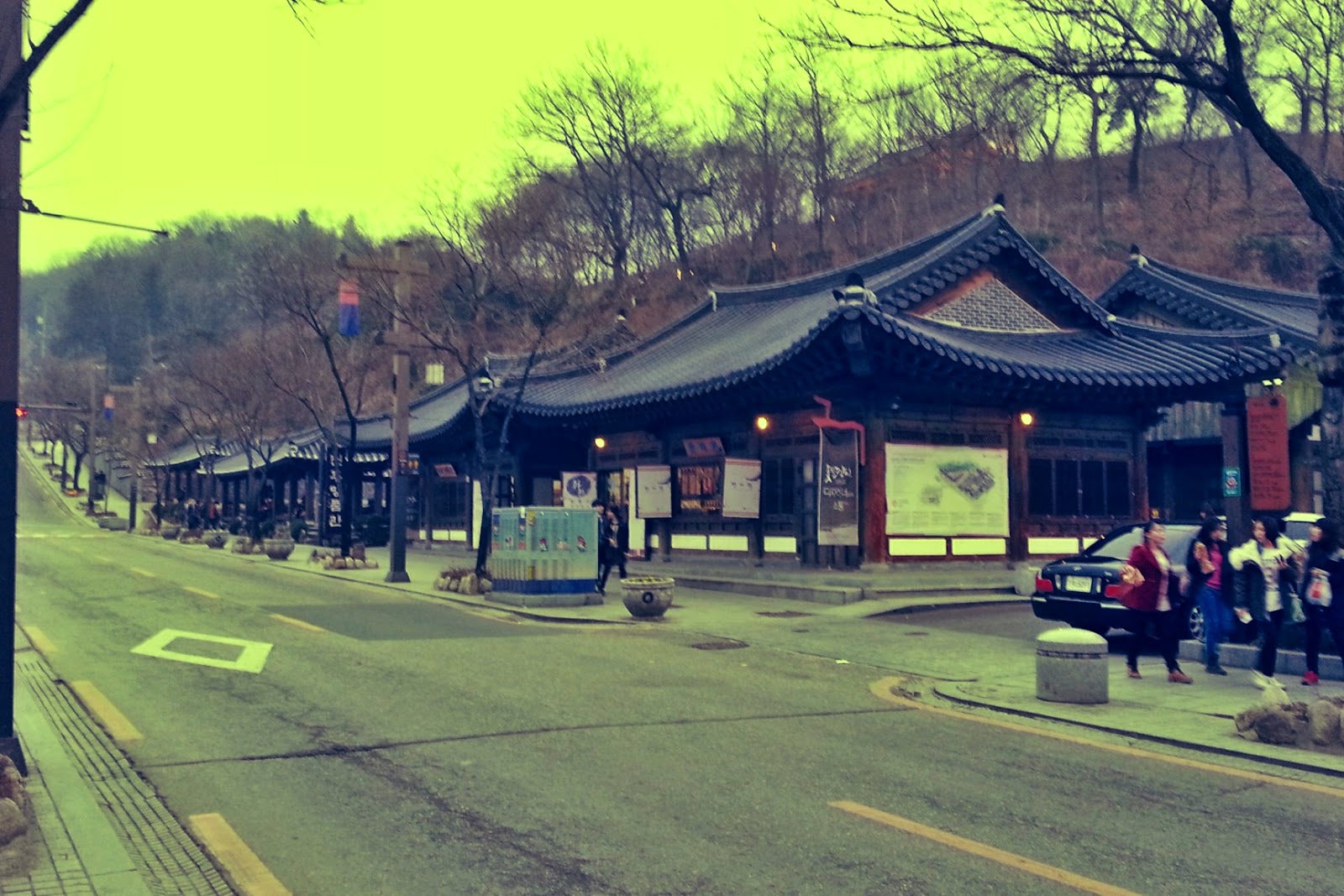Omokdae Pavilion on the top of the hill Slow City Jeonju Hanok Village | meheartseoul.blogspot.com