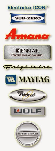 We service most major brands of home appliances