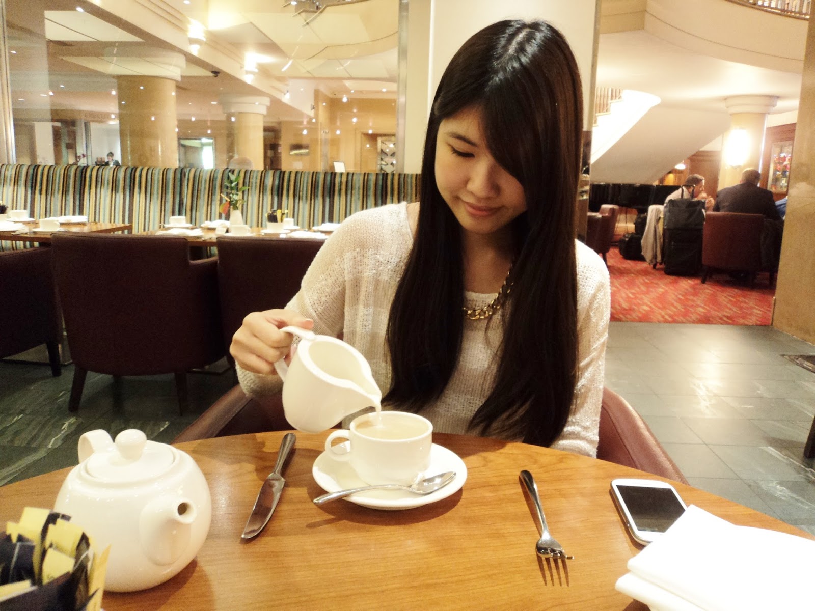 Afternoon Tea at Hilton Hotel, London Paddington
