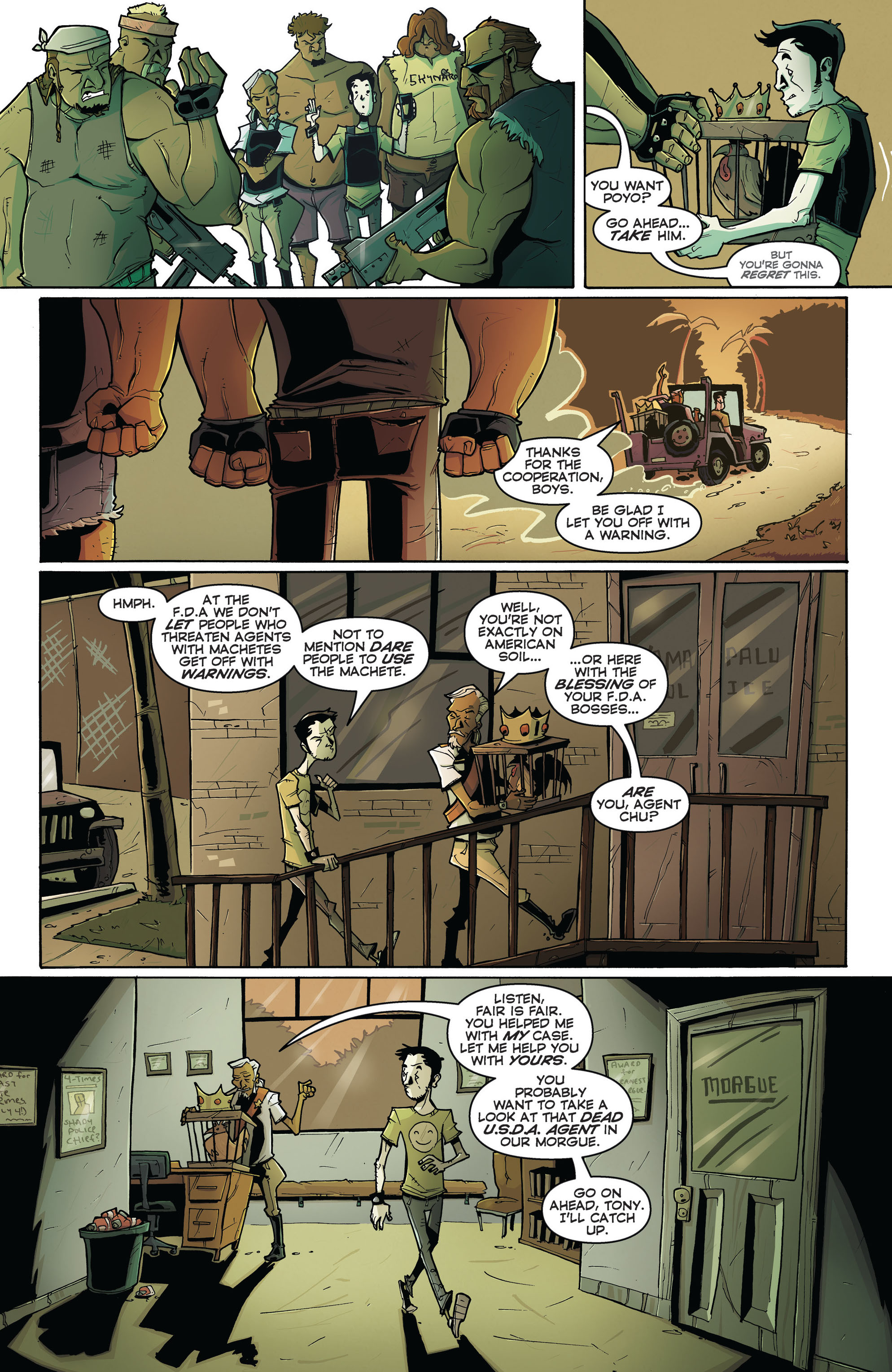 Read online Chew comic -  Issue #8 - 20