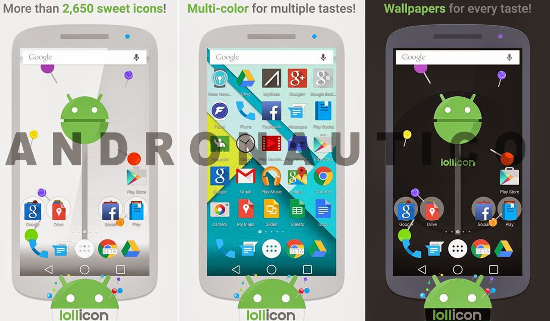 Lollicon Launcher Theme v1.6 ~ Andronautico