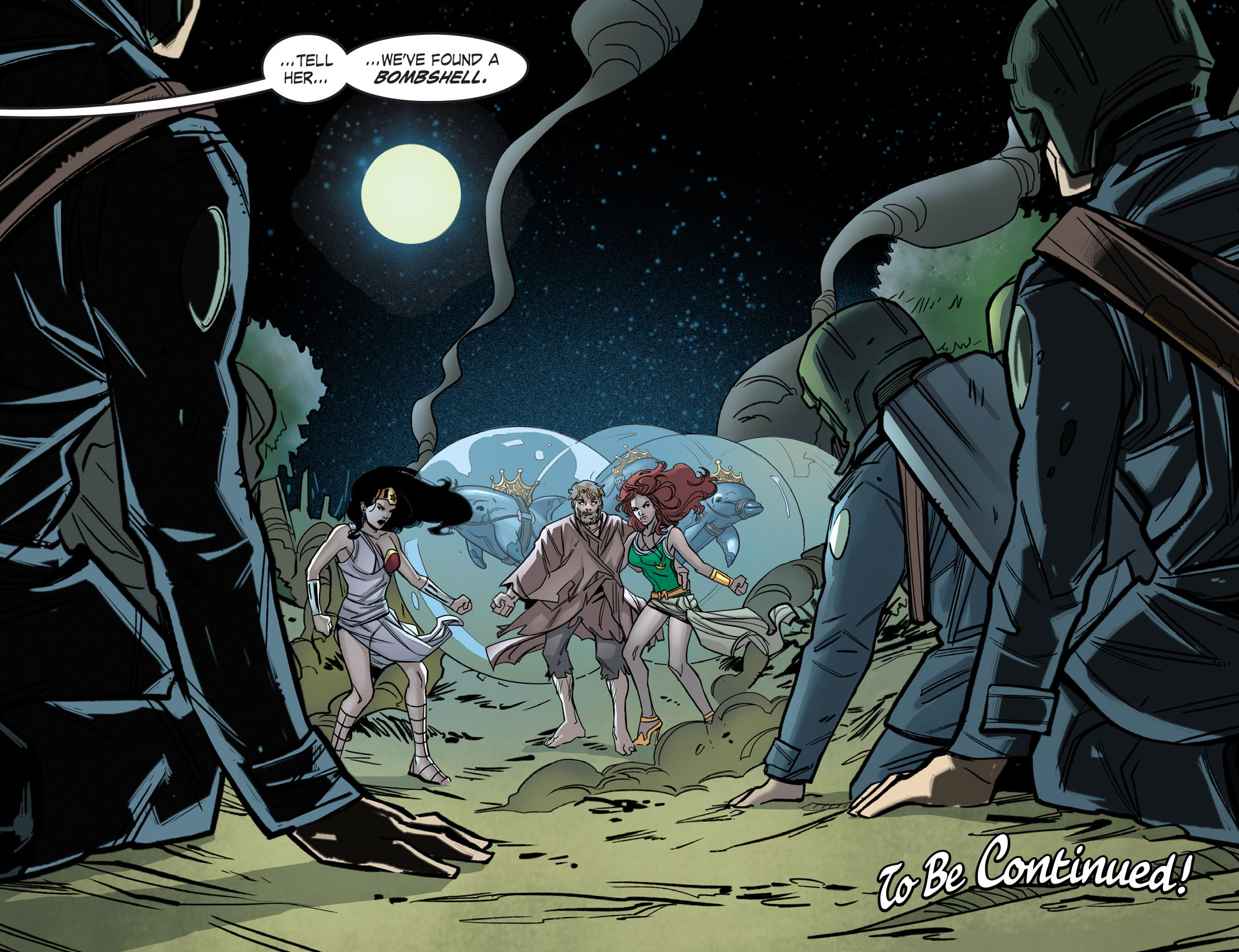 Read online DC Comics: Bombshells comic -  Issue #9 - 21