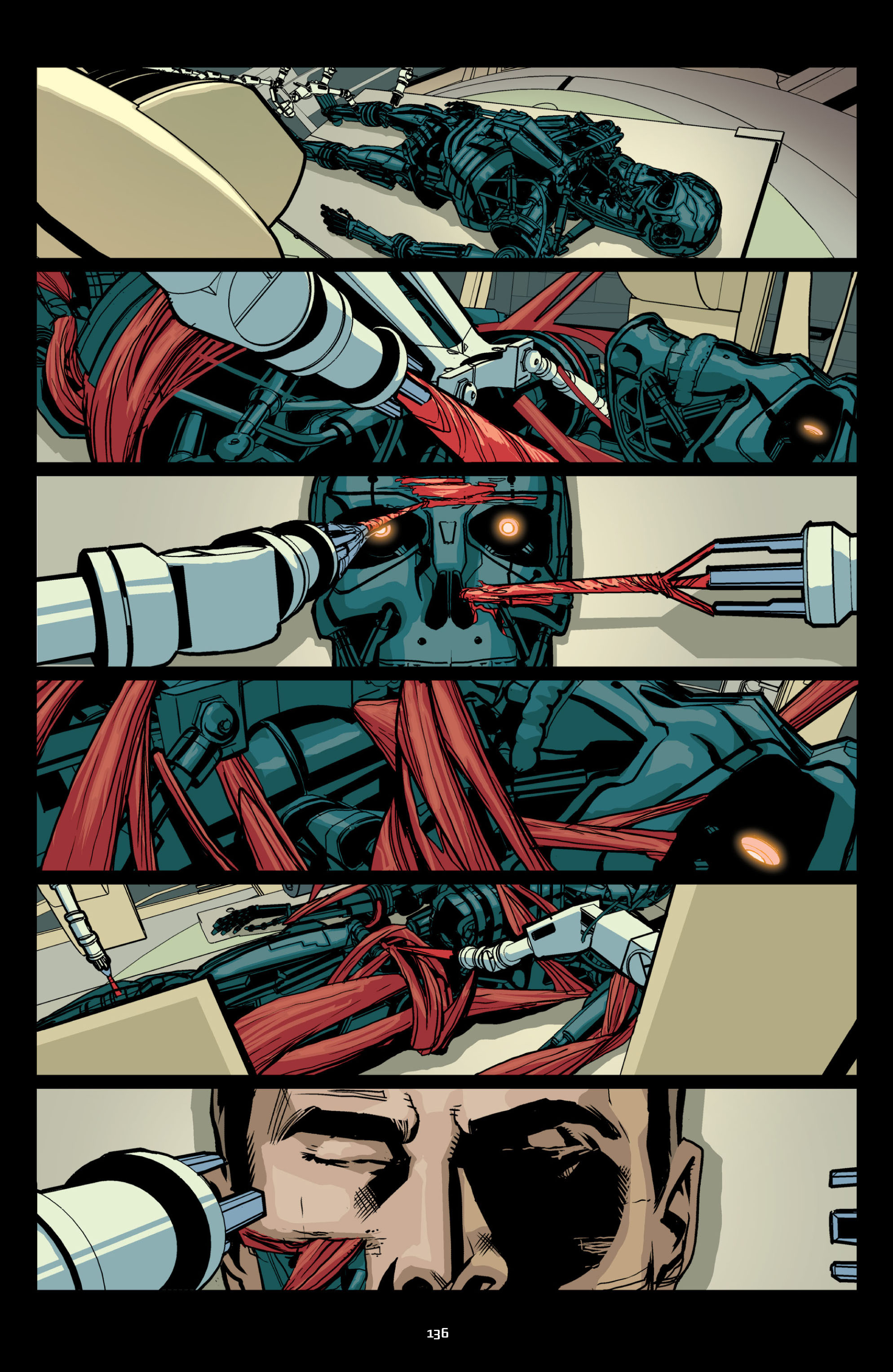 Read online Terminator Salvation: The Final Battle comic -  Issue # TPB 2 - 136