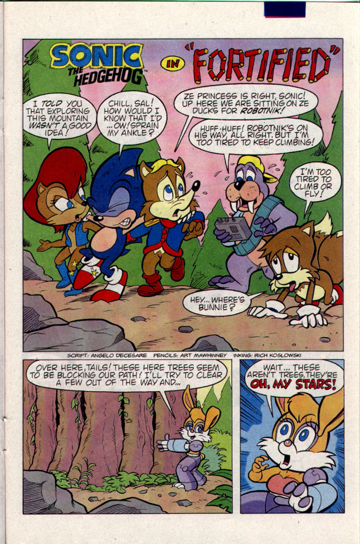 Read online Sonic The Hedgehog comic -  Issue #26 - 19