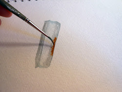 rust blood tutorial halloween paint watercolors mold lay dot thick then