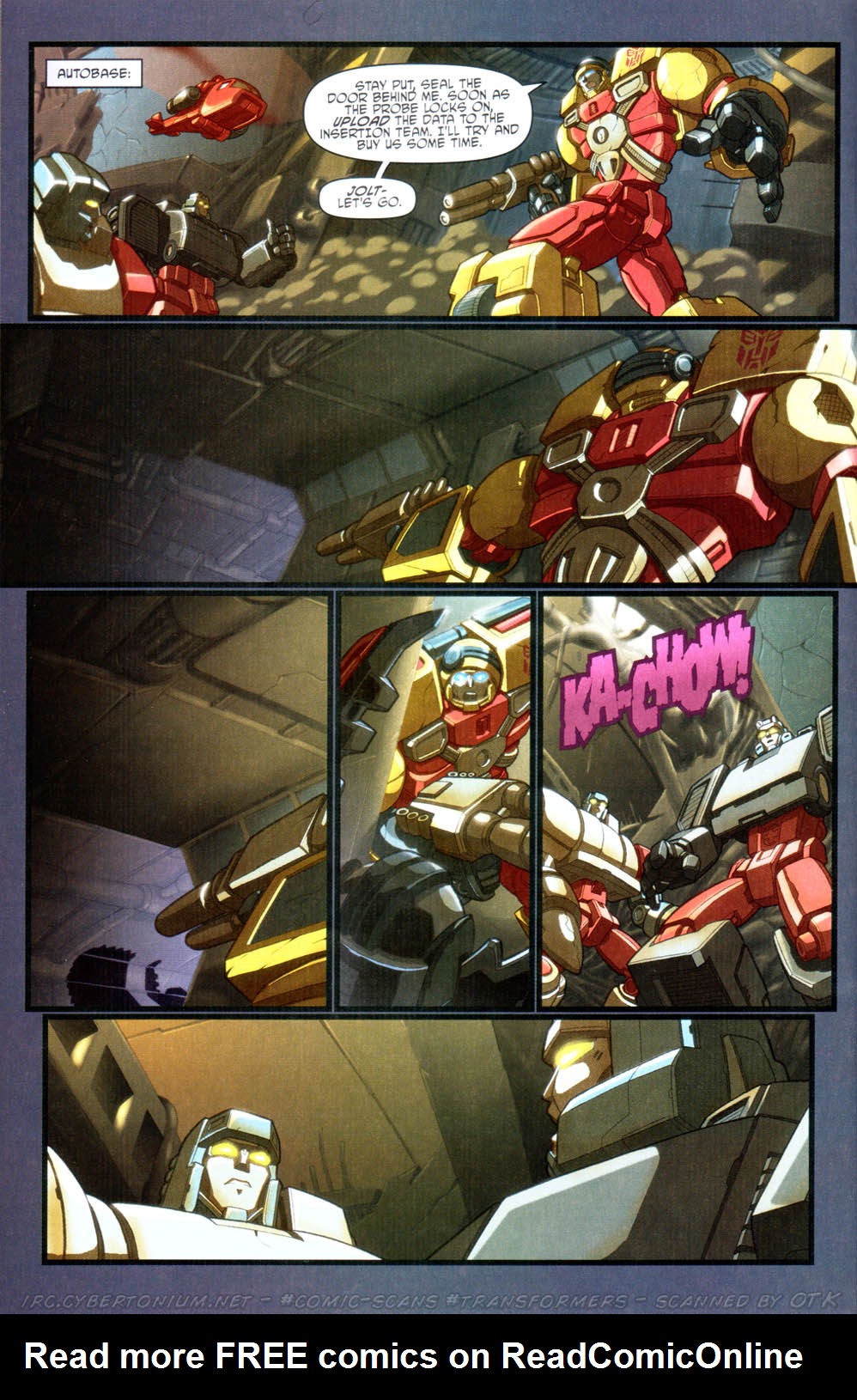 Read online Transformers Armada comic -  Issue #15 - 21
