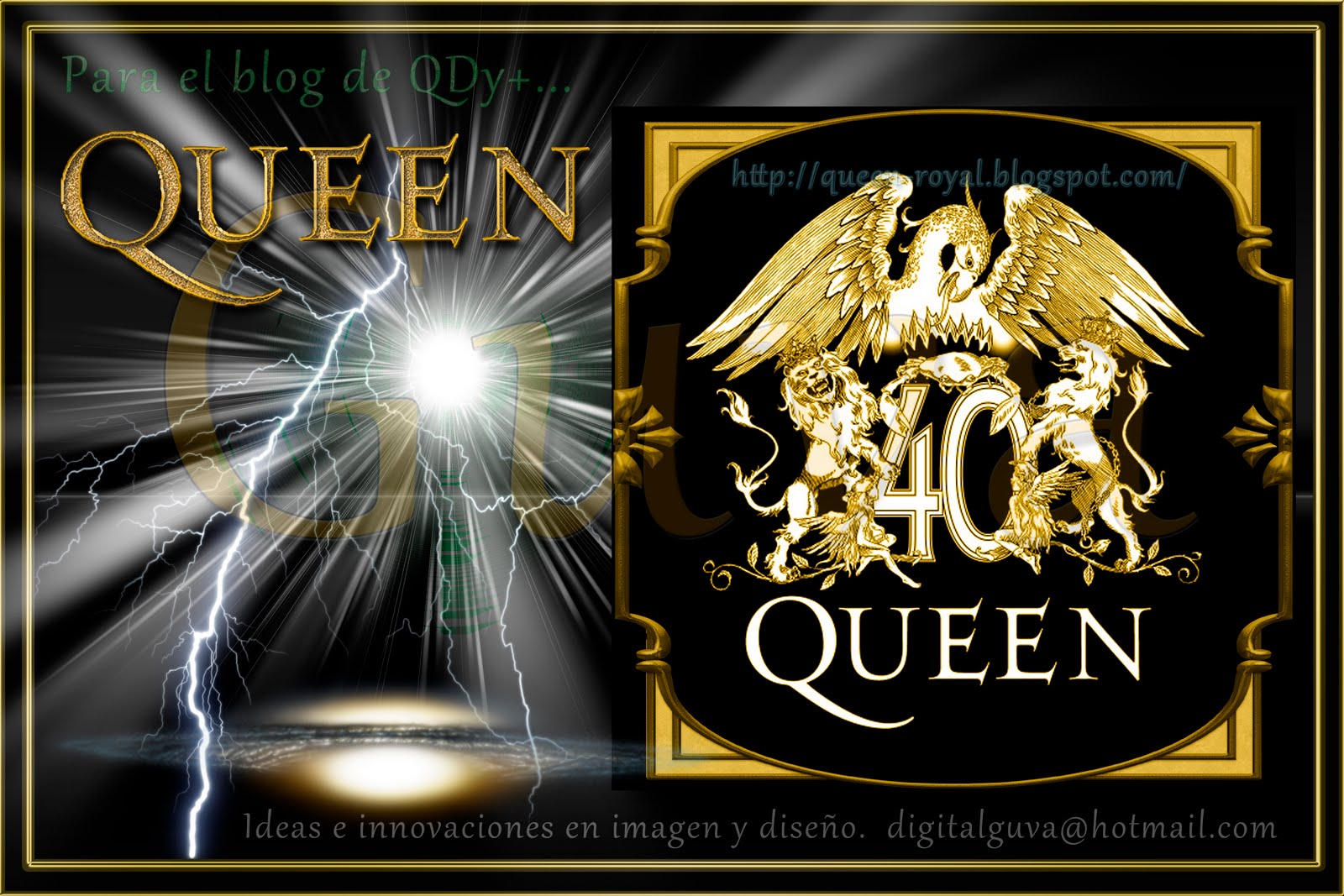 Queen Diseños y más...Tributo a: Freddie Mercury, John Deacon, Brian May & Roger Taylor
