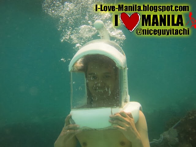 Helmet Diving in Boracay Helmet Diving in Boracay