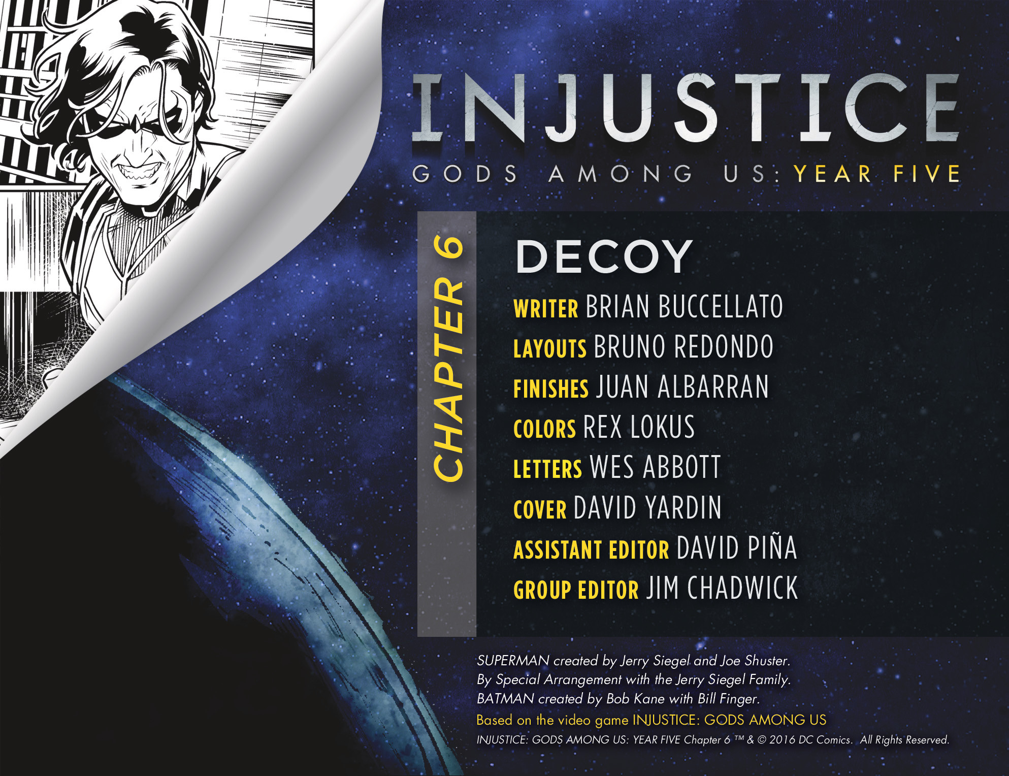Read online Injustice: Gods Among Us: Year Five comic -  Issue #6 - 3