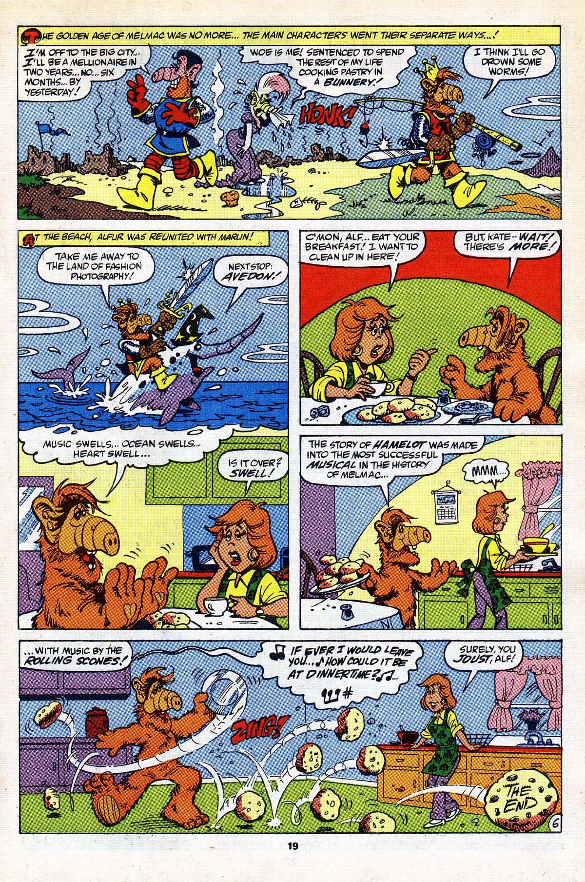 Read online ALF comic -  Issue #26 - 16