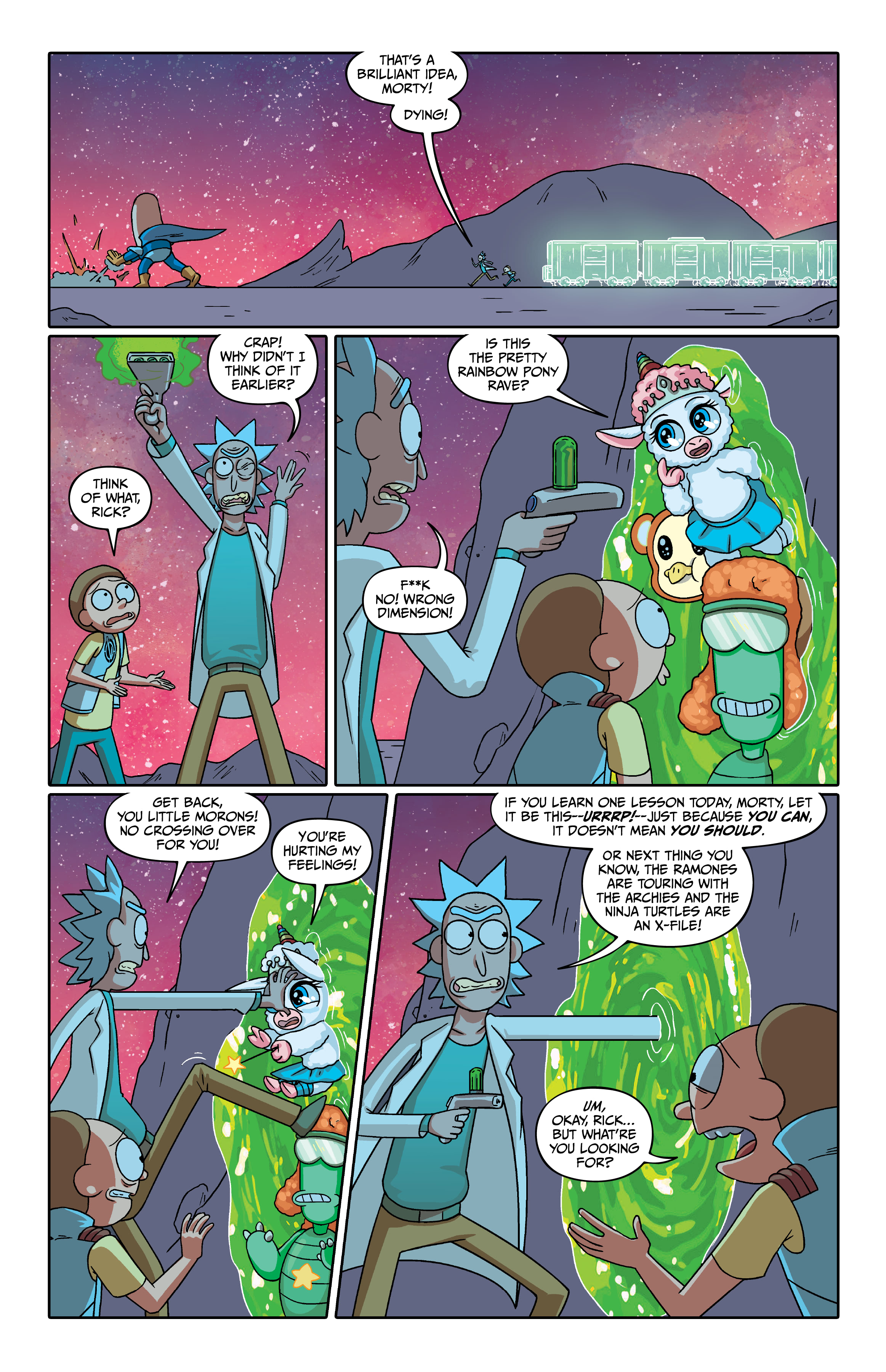 Read online Rick and Morty comic -  Issue # (2015) _Deluxe Edition 5 (Part 2) - 57