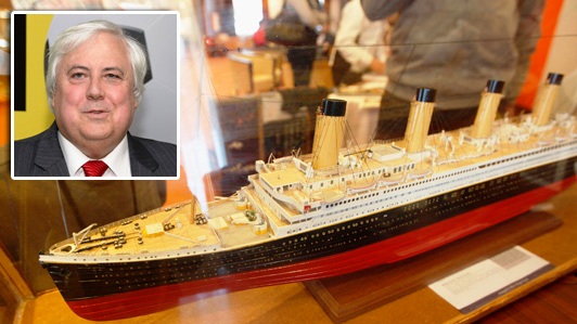 klæde sig ud Uoverensstemmelse ildsted World News: Australian Billionaire "Clive Palmer" making "Titanic II"