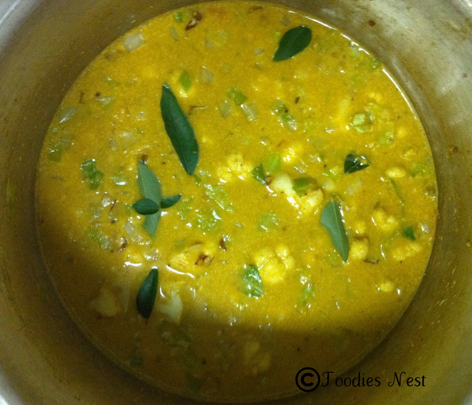Foodies Nest CAULIFLOWER CABBAGE CURRY