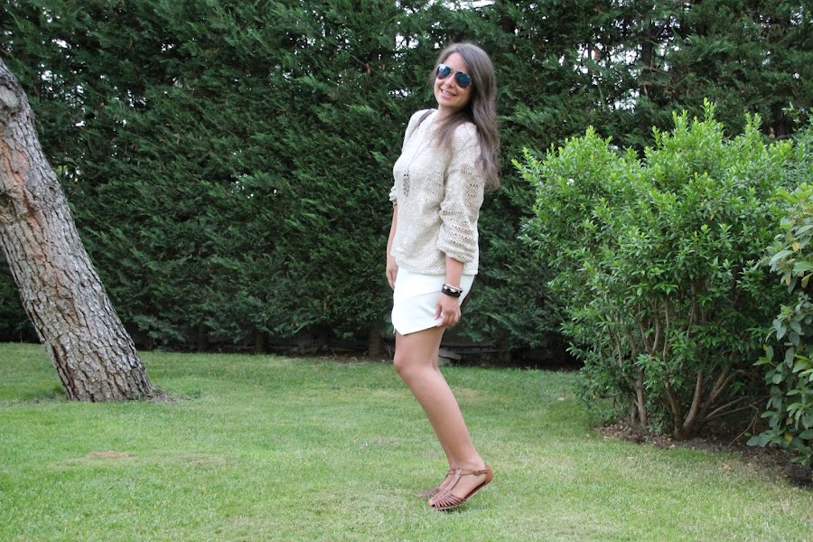 DIY Costura de falda de picos.