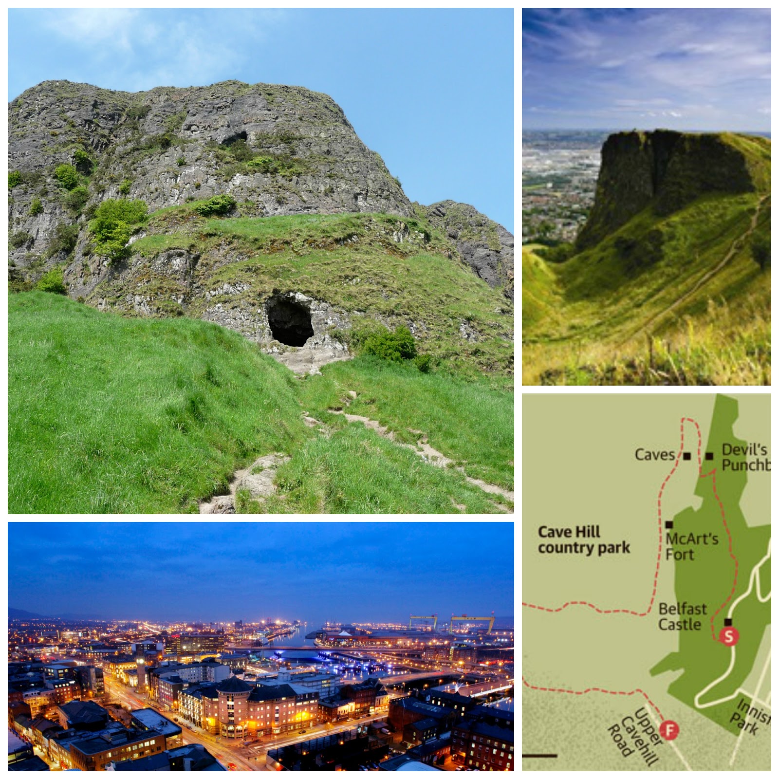Most Haunted Places in UK Cave Hill, Belfast Most Haunted Places in UK Cave Hill, Belfast