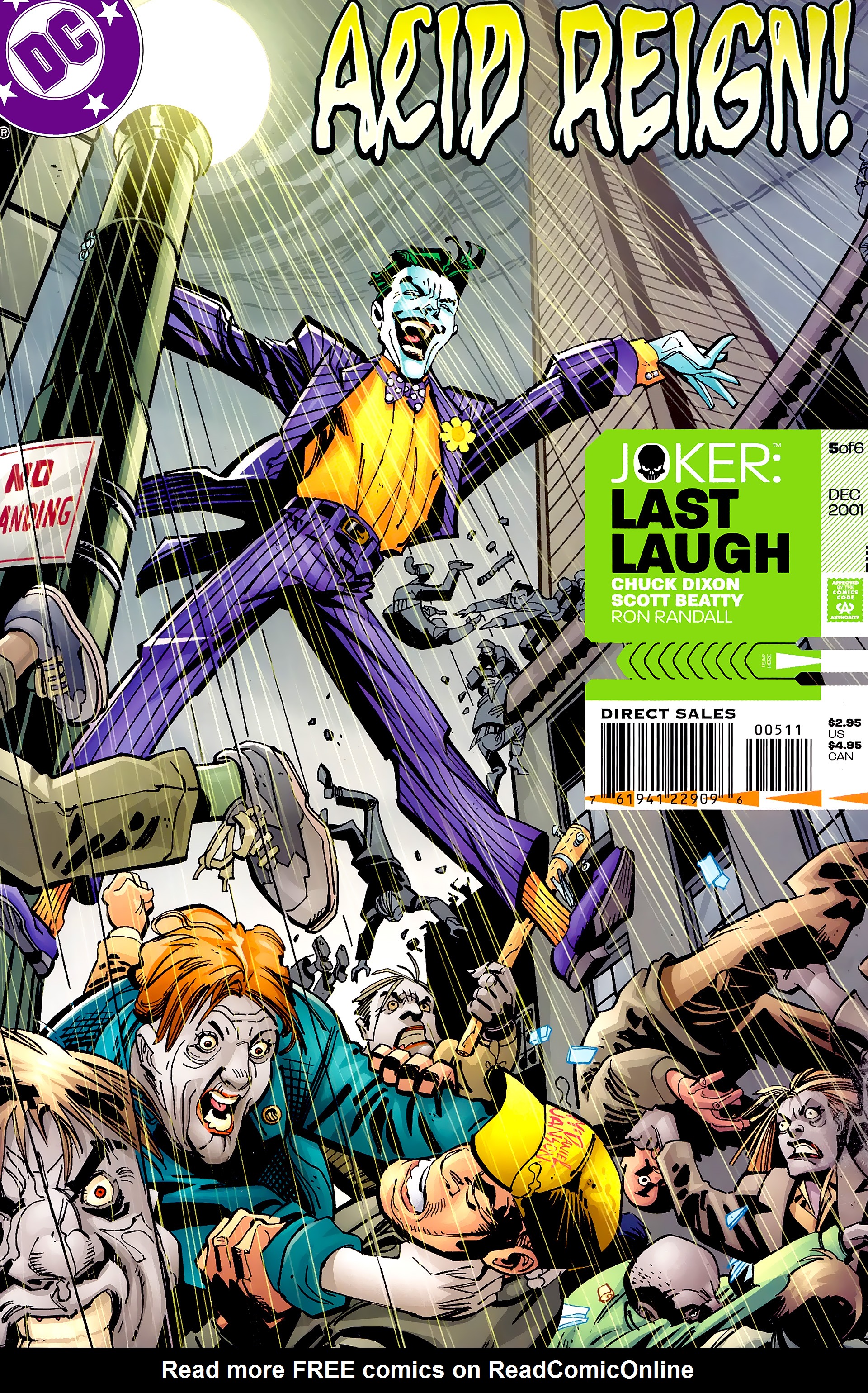 Read online Joker: Last Laugh comic -  Issue #5 - 1