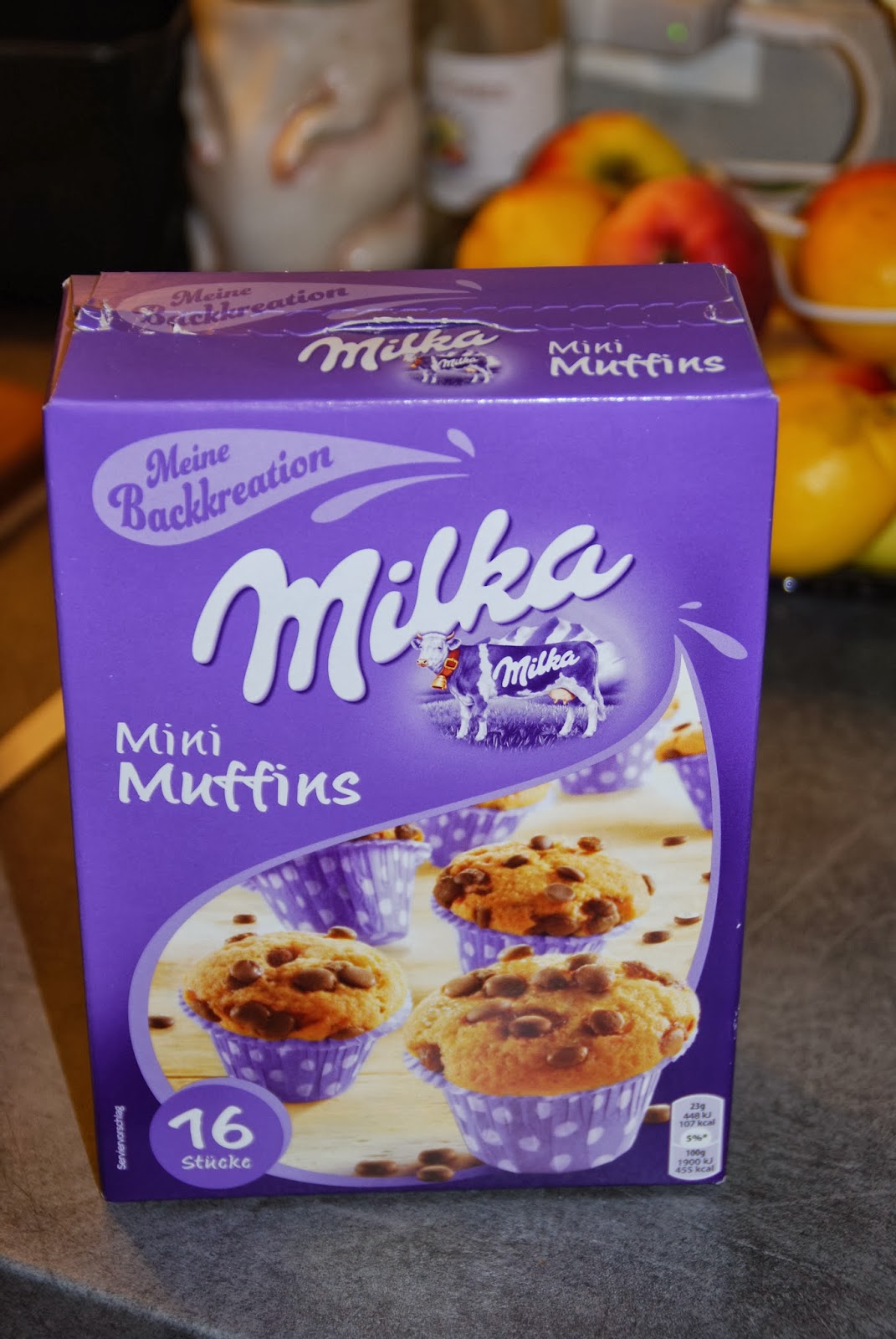 M &amp; Z: Mini muffins Milka