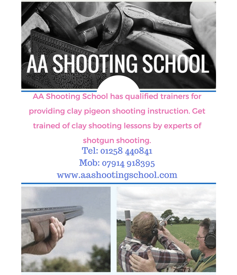 Clay shooting lessons Clay pigeon shooting instruction
