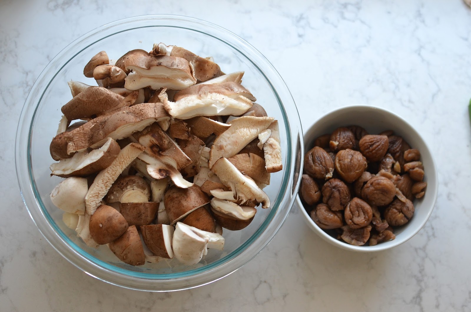 Playing with Flour Chestnut and mushroom ragù