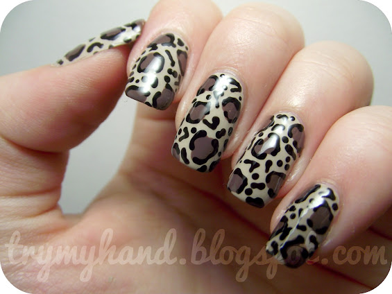 Try My Hand: 15 Day Nail Challenge (Day 8) : Leopard Print + BONUS Photos