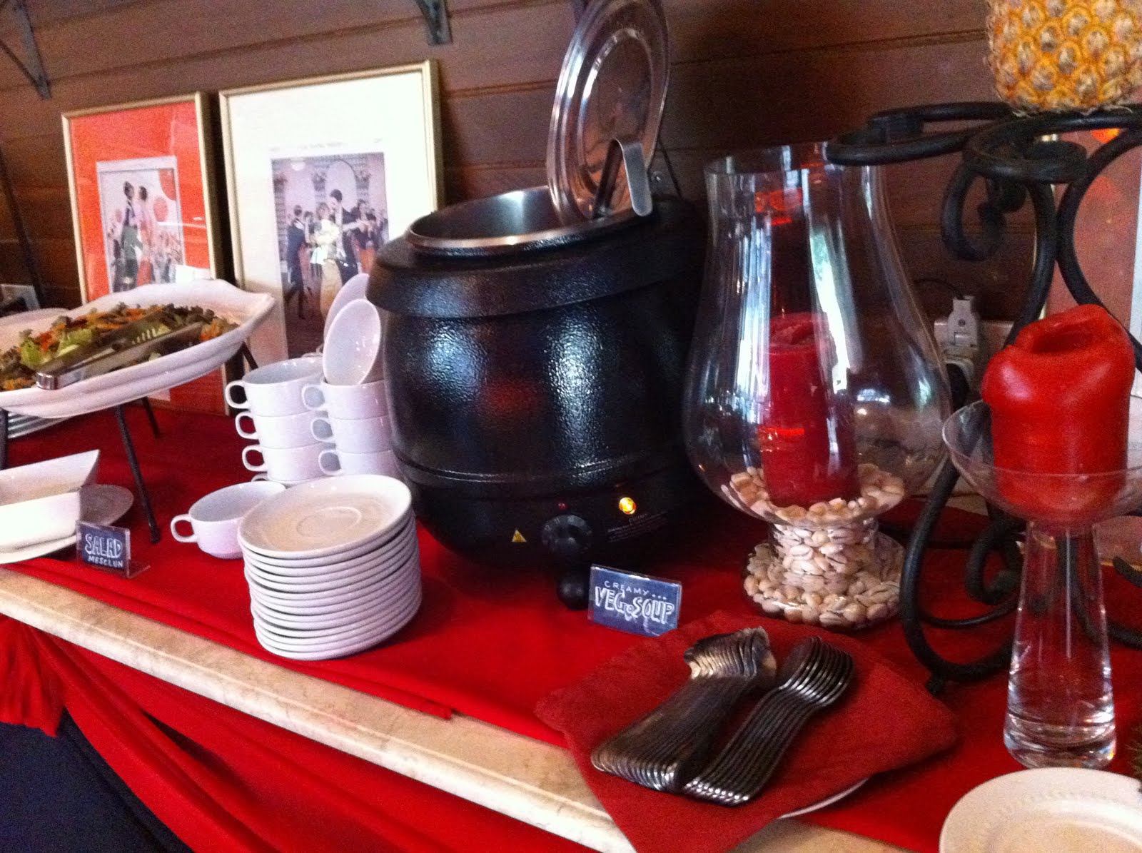 Cafe Mobility Le Cuisine Francaise French buffet, bon appétit